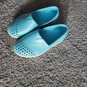 Native Verona Slip-On Surfer Blue Shimmer Water Shoes Kids Toddler C9 Outdoors